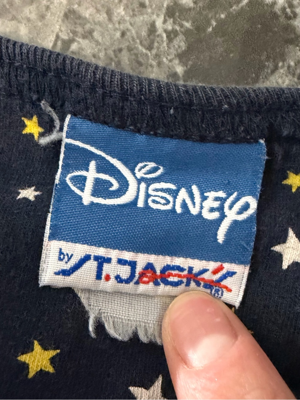 Vintage Disney Winnie The Pooh Size L/XL Sleep Nightgown Stars & Moon Y2K Cozy - Picture 8 of 9